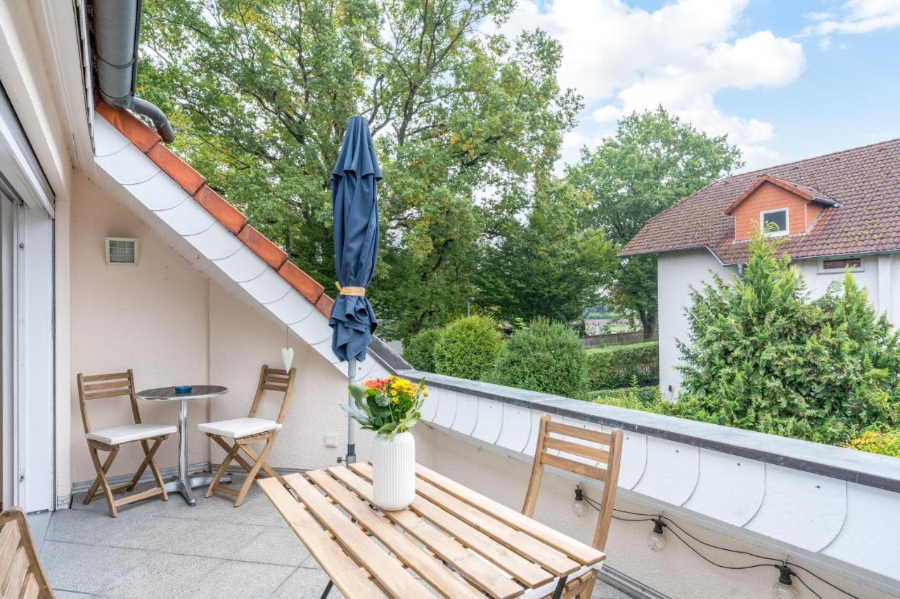 Große, moderne Wohnung im Grünen nahe Frankfurt Dreieich Exterior foto